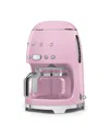 Smeg Drip Filter Coffee Machine In Pink