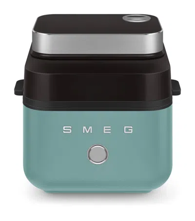 Smeg Dual Flavour Air Fryer In Green