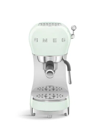 Smeg Ecf02bluk Espresso Coffee Machine In Green