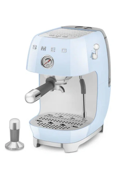 Smeg Espresso, Coffee & Cold-brew Coffee Machine In Blue