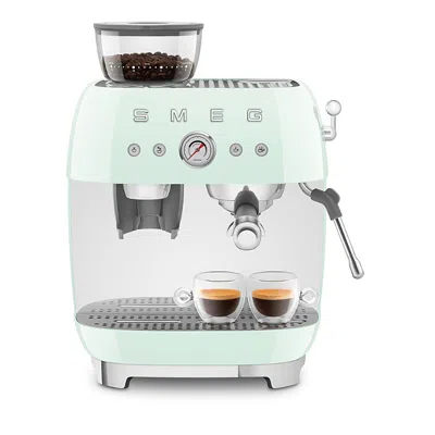 Smeg Espresso Coffee Machine In Blue