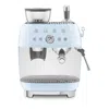 Smeg Egf03cruk Espresso Coffee Machine With Grinder In Pastelblue