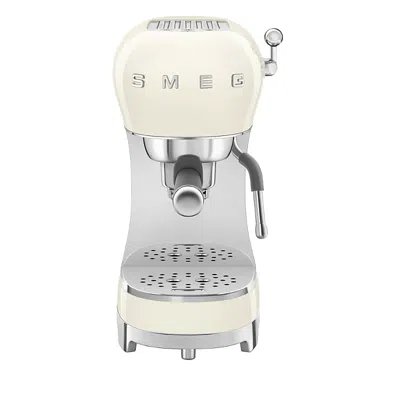 Smeg Espresso Machine In White