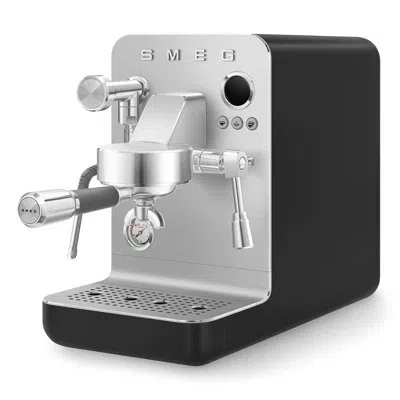 Smeg Espresso Manual Coffee Machine In Black