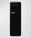 Smeg Fab28 Retro-style Refrigerator With Internal Freezer, Right Hinge In Black