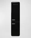 Smeg Fab32 Retro-style Refrigerator With Bottom Freezer, Right Hinge In Black