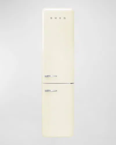 Smeg Fab32 Retro-style Refrigerator With Bottom Freezer, Right Hinge In Cream