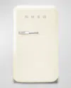 Smeg Fab5 Retro Right-hinge Mini Fridge In Cream