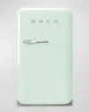 Smeg Fab5 Retro Right-hinge Mini Fridge In Pastel Green