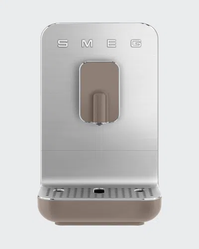 Smeg Fully-automatic Coffee Machine In Taupe