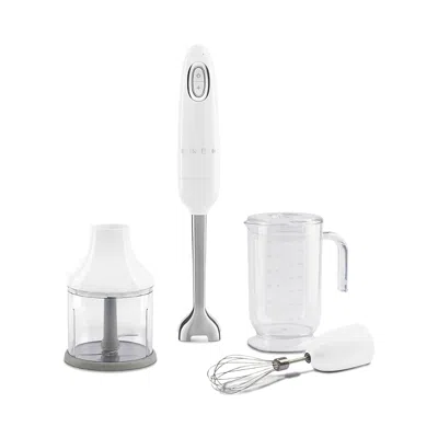 Smeg Hand Blender With Accessories In Transparent