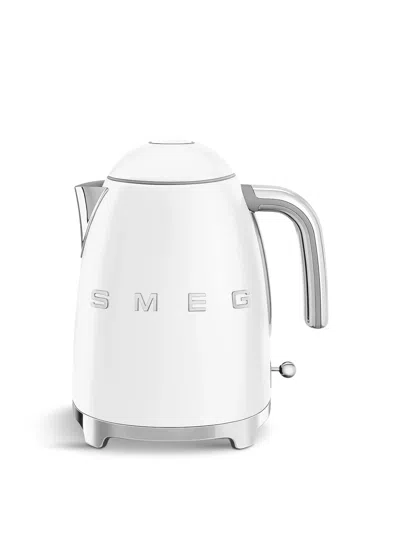 Smeg Klf03 Cordless Electric Kettle 1.7l In White Matte