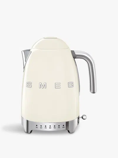 Smeg Klf04 Retro Variable Temperature Kettle In Cream