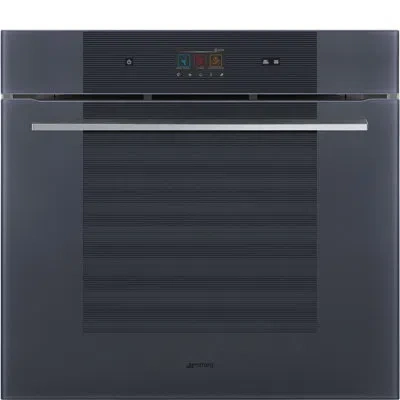 Smeg Linea 30" Self Cleaning In Neptune Gray