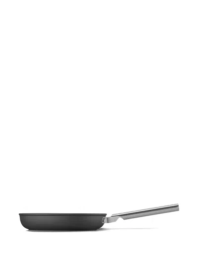 Smeg Logo Frying Pan In Gray