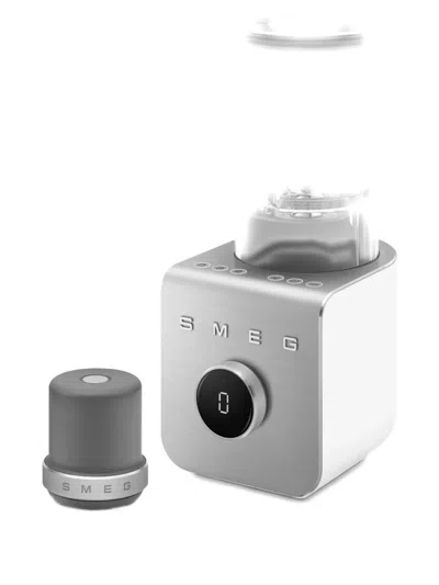 Smeg Logo-lettering Juice Maker In Silver