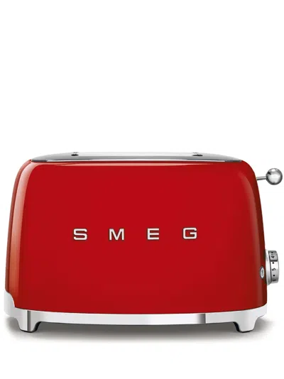 SMEG LOGO-PLAQUE STAINLESS STEEL TOASTER