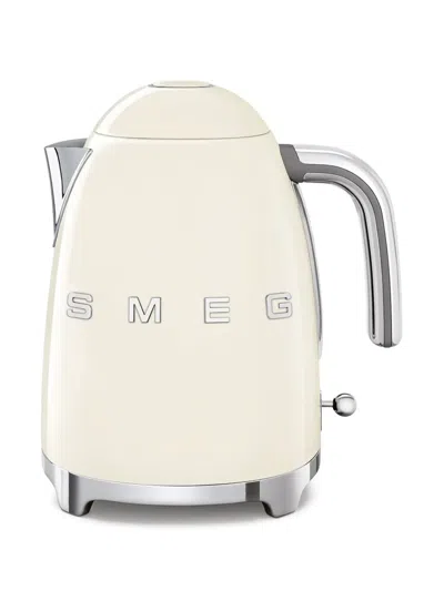 Smeg Logo Steel Kettle In Neutral