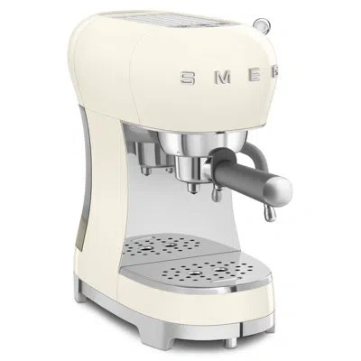 Smeg Manual Espresso Machine In Cream