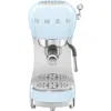 Smeg Manual Espresso Machine In Pastel Blue