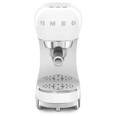 Smeg Manual Espresso Machine In White