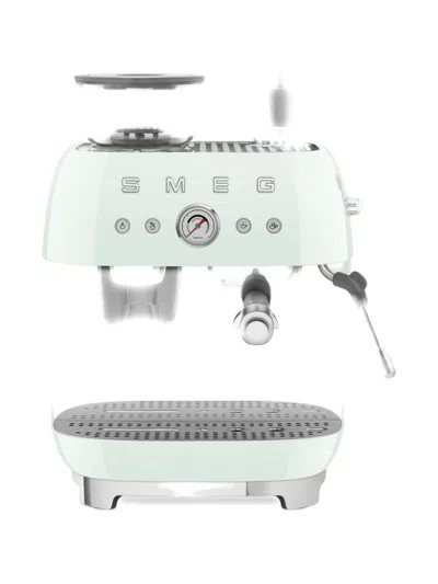 Smeg Manual With Grinder Coffee Machine (44.3cm X 33.4cm) In Blue