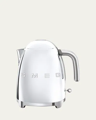 Smeg Metallic Retro-style Electric Kettle In White