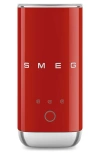 Smeg Mini Milk Frother In Red