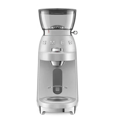 Smeg Mini Pro Coffee Grinder In Gray