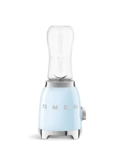 Smeg Pbf01 Personal Blender In Pastel Blue
