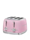 Smeg 플리세 포 토스터 In Pink