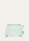 Smeg Retro 2-slice Toaster In Lime Green