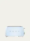 Smeg Retro 4-slice Toaster In Pastel Blue