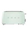 Smeg Retro 4-slice Toaster In Pastel Green