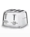 Smeg Retro 4 Slot Toaster In Chrome