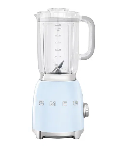 Smeg Retro Blender In Pastel Blue