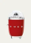 Smeg Retro Citrus Juicer In Red