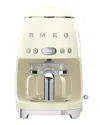 Smeg Retro Drip Coffee Machine In Cream