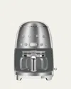 Smeg Retro Drip Filter Coffee Machine In Silver