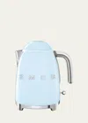 Smeg Klf04 Retro Variable Temperature Kettle In Pastel Blue
