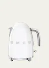 Smeg Retro Electric Kettle, Polished White In White 7
