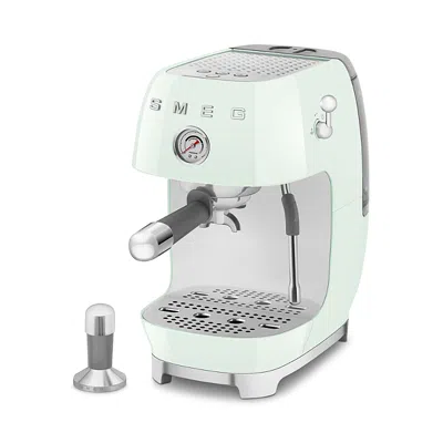 Smeg Retro Espresso Machine In Green