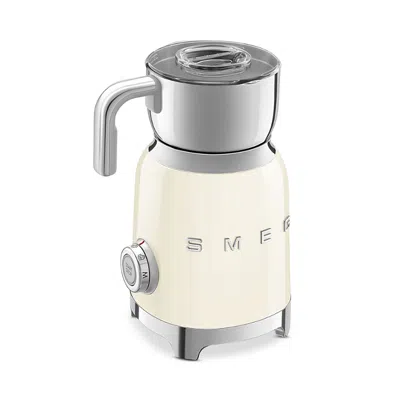 Smeg Retro Milk Frother In Neutral