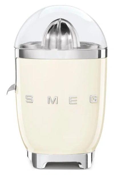 Smeg Retro Style Citrus Juicer In Cream