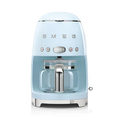 Smeg Retro Style Drip Coffee Maker In Blue