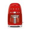 Smeg Retro Drip Filter Coffee Machine In Red