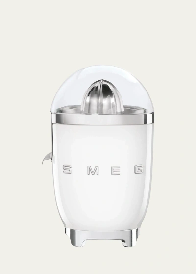 Smeg Retro-style Electric Citrus Juicer In White