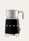 Smeg Black Stainless-steel Milk Frother In Black