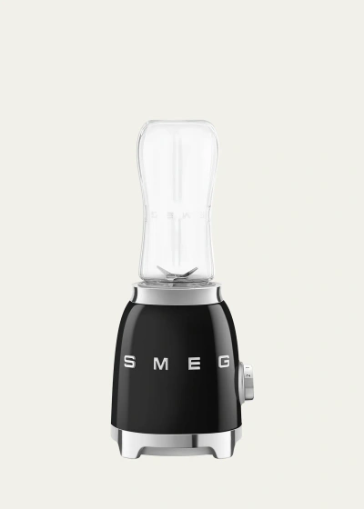 Smeg Retro-style Personal Blender In Black