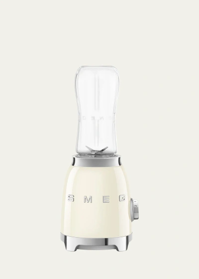 Smeg Retro-style Personal Blender In Cream